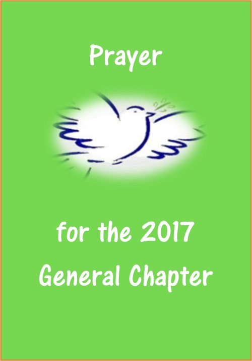 Prayer for the 2017 general chapter Copie