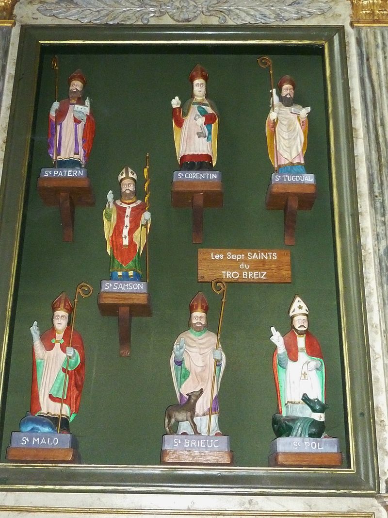 Saint Pol ND de Kreisker - Les sept saints du Tro Breiz